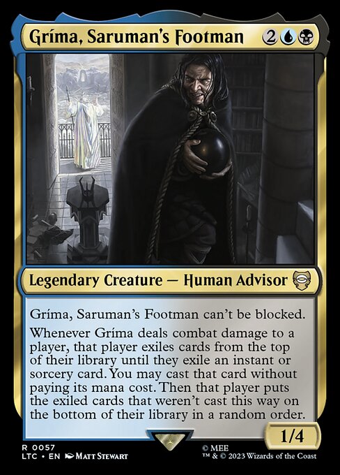 Gríma, Saruman's Footman 57