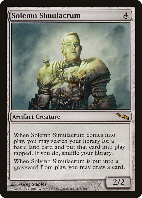 Solemn Simulacrum 245