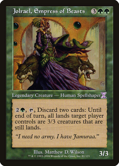 Jolrael, Empress of Beasts 81