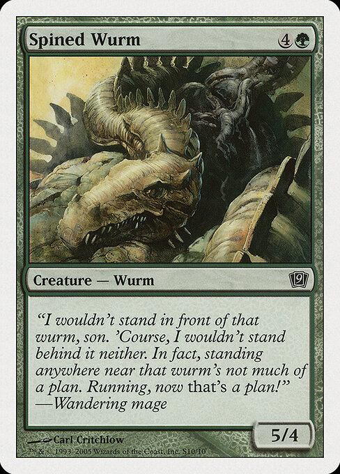 Spined Wurm S10