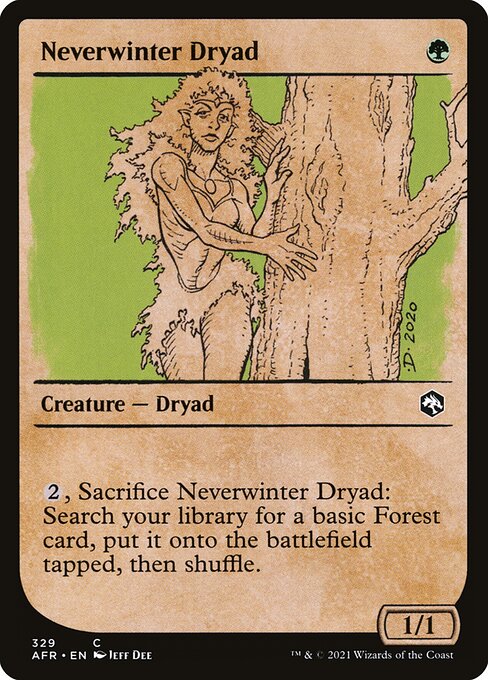Neverwinter Dryad 329