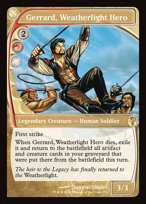 Gerrard, Weatherlight Hero 251