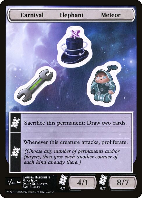 Carnival Elephant Meteor 7
