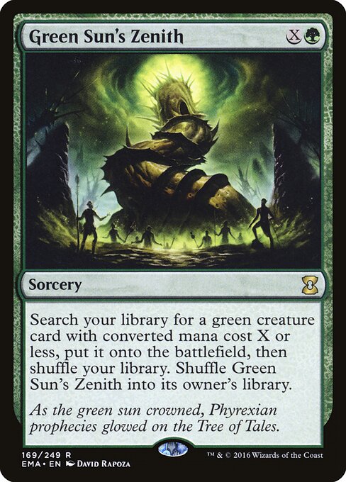 Green Sun's Zenith 169