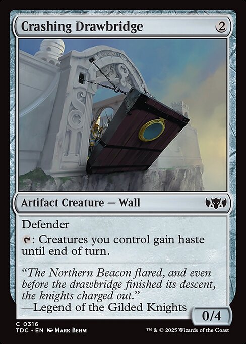 Crashing Drawbridge 316