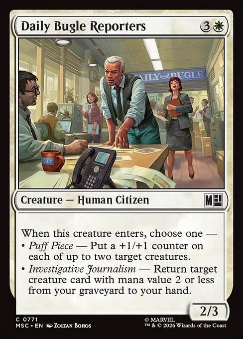 Daily Bugle Reporters 771