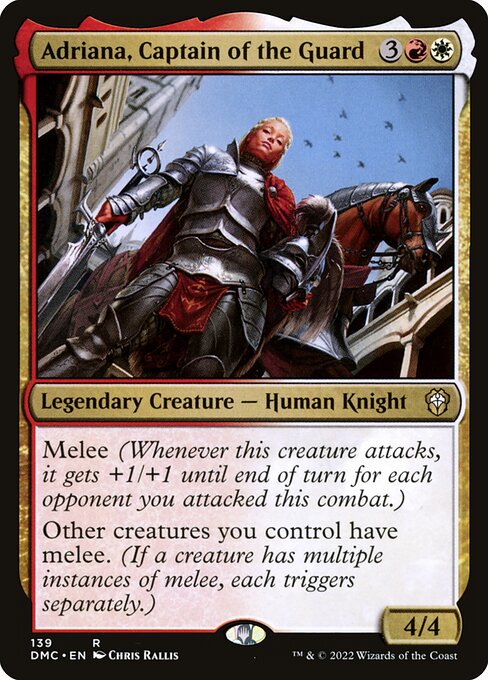 Adriana, Captain of the Guard 139