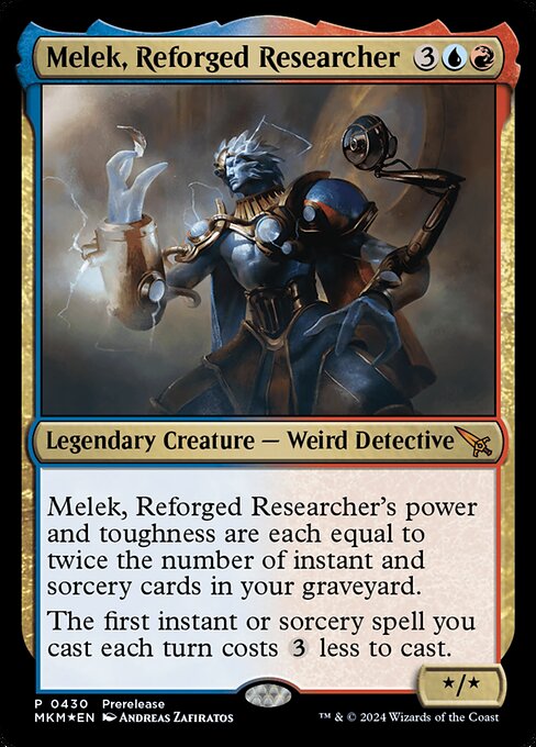 Melek, Reforged Researcher 430