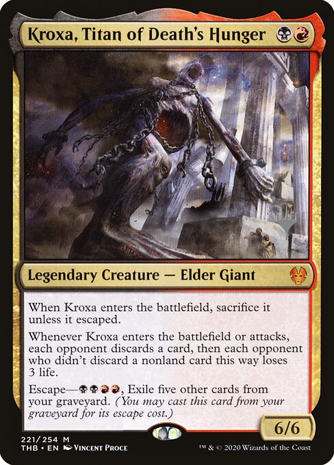 Kroxa, Titan of Death's Hunger 221p