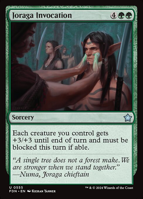 Joraga Invocation 555