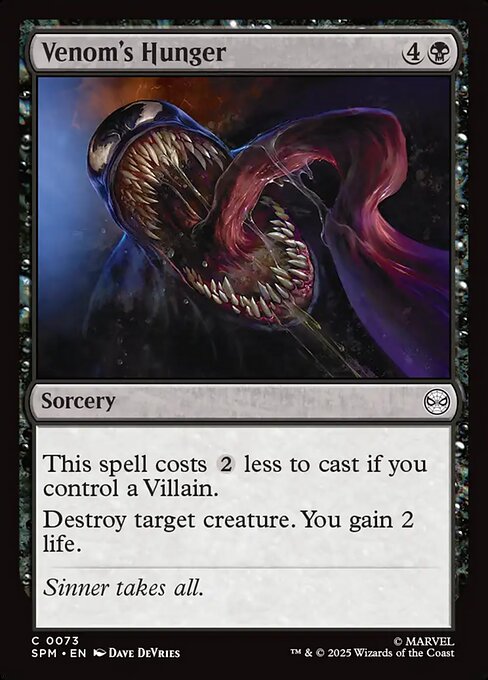 Venom's Hunger 73