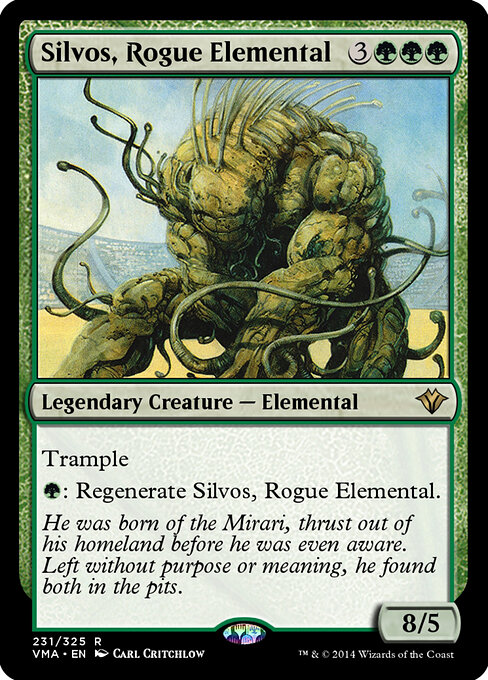 Silvos, Rogue Elemental 231