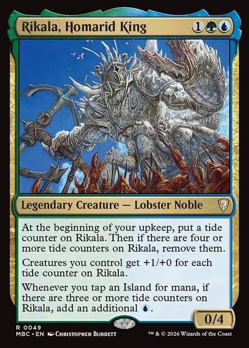 Rikala, Homarid King 49