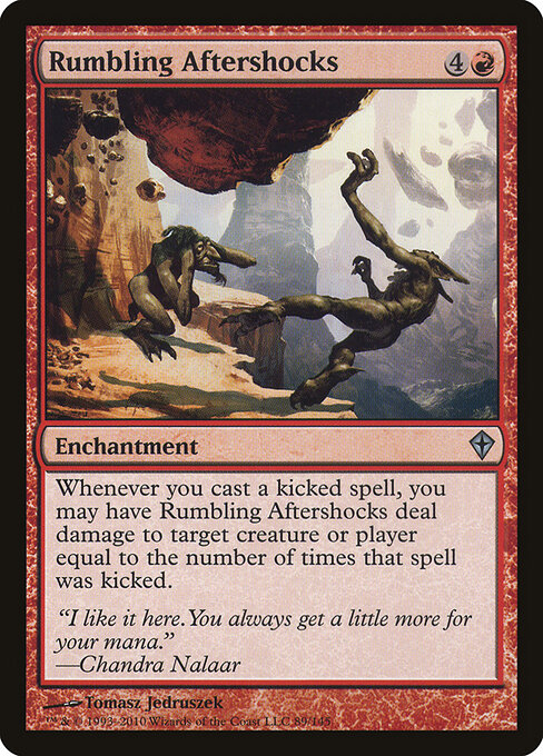 Rumbling Aftershocks 89
