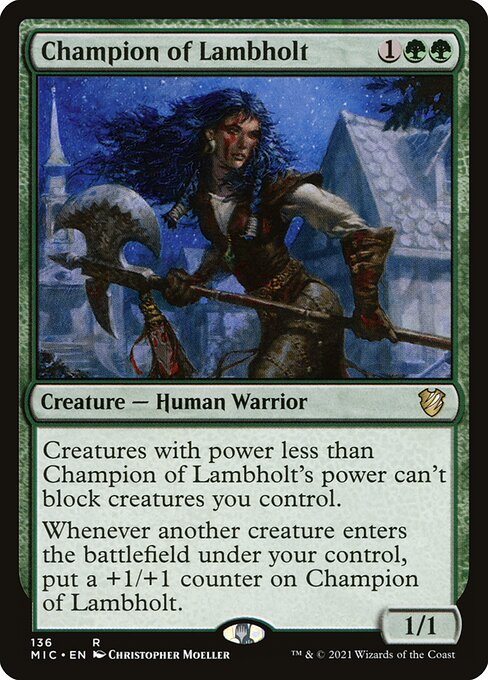 Champion of Lambholt 136