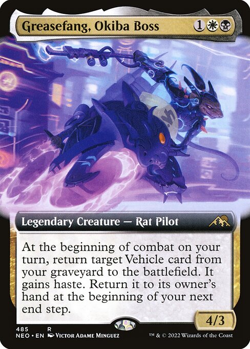 Greasefang, Okiba Boss 485