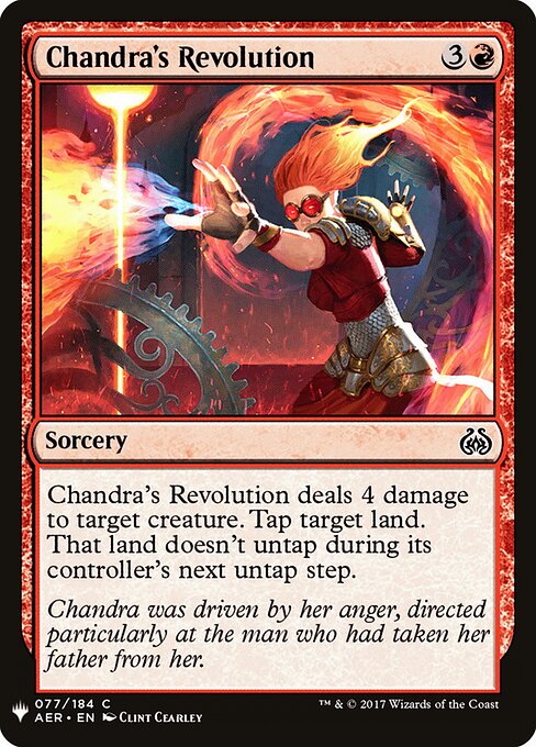 Chandra's Revolution AER-77