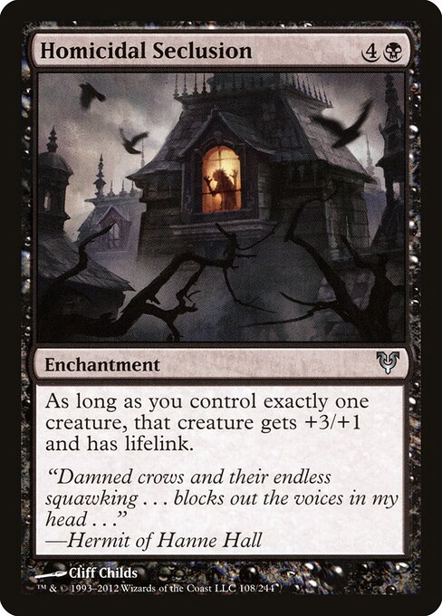 Homicidal Seclusion 108