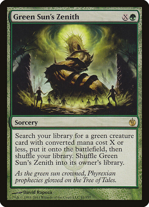 Green Sun's Zenith 81
