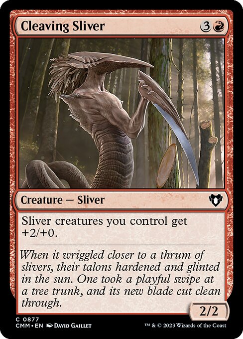Cleaving Sliver 877