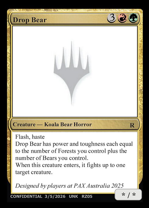 Drop Bear RZ05n