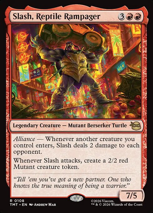 Slash, Reptile Rampager 108
