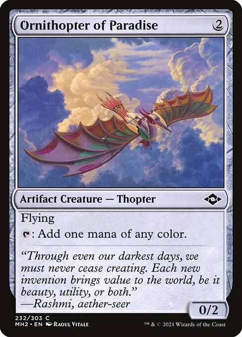 Ornithopter of Paradise 232