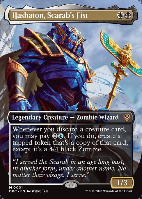 Hashaton, Scarab's Fist 1