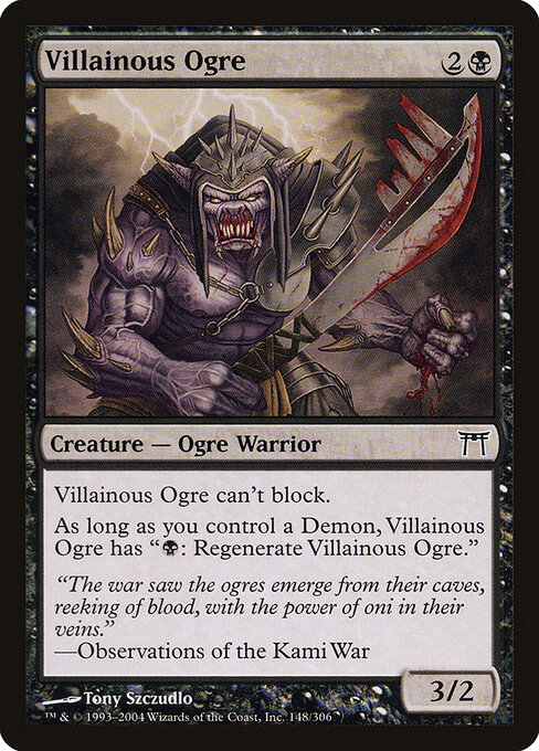 Villainous Ogre 148