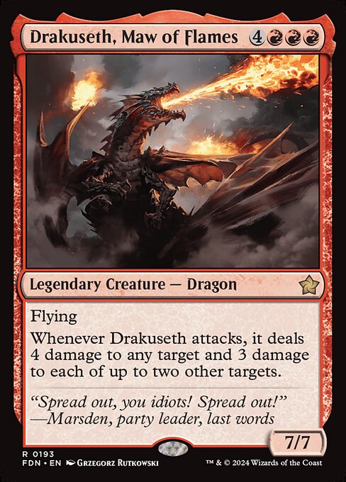 Drakuseth, Maw of Flames 193