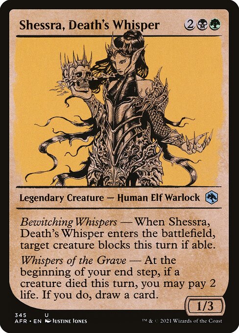Shessra, Death's Whisper 345