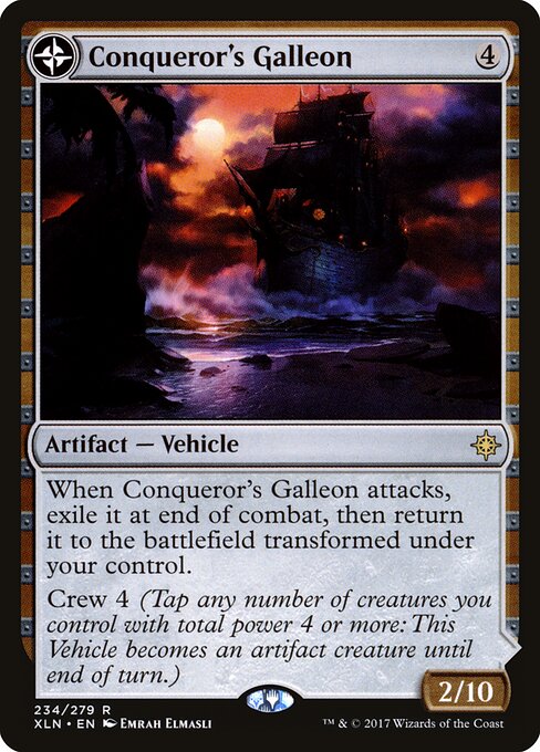 Conqueror's Galleon // Conqueror's Foothold 234