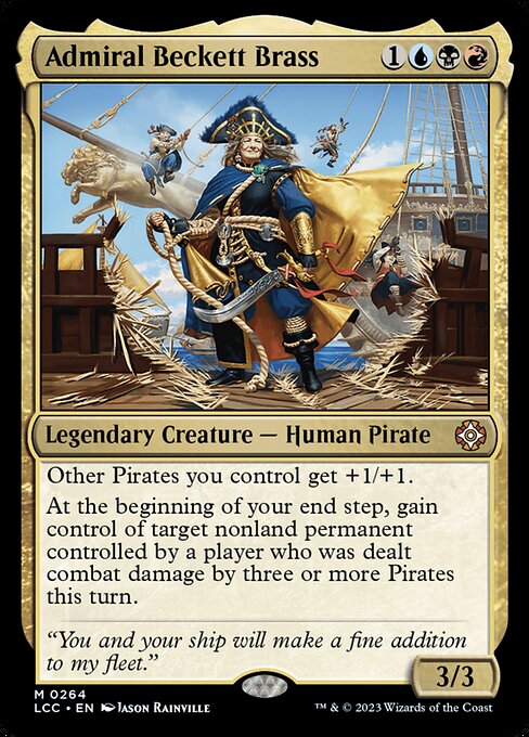 Admiral Beckett Brass 264