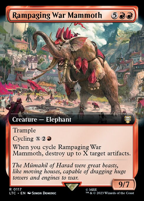 Rampaging War Mammoth 117