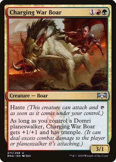 Charging War Boar 271