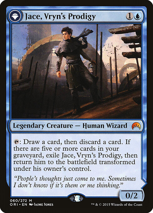 Jace, Vryn's Prodigy // Jace, Telepath Unbound 60