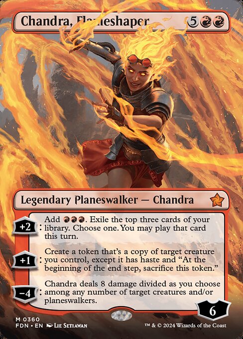 Chandra, Flameshaper 360