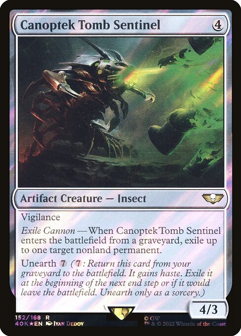 Canoptek Tomb Sentinel 152★