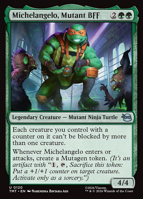 Michelangelo, Mutant BFF 120