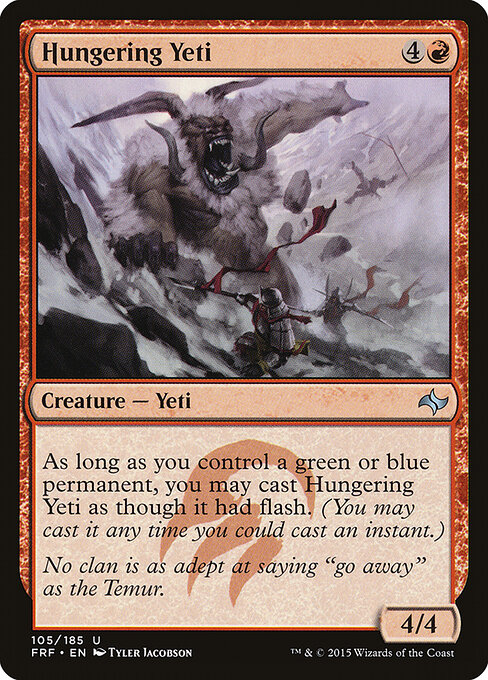 Hungering Yeti 105