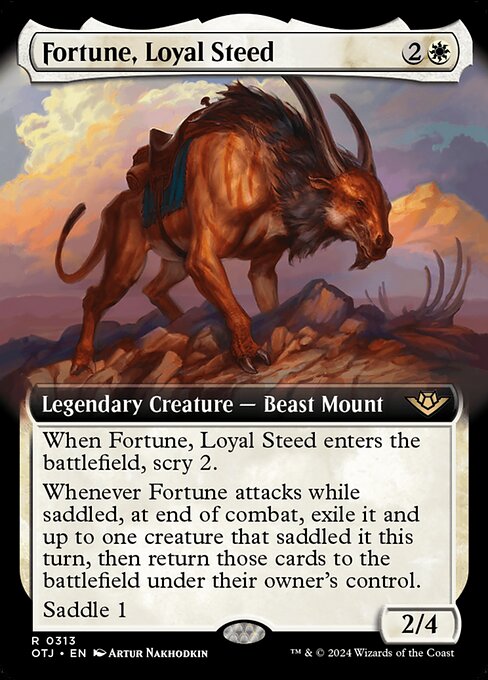 Fortune, Loyal Steed 313