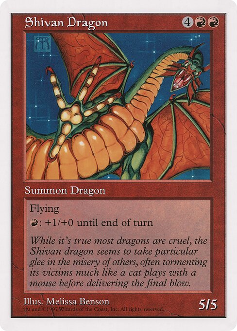 Shivan Dragon 5