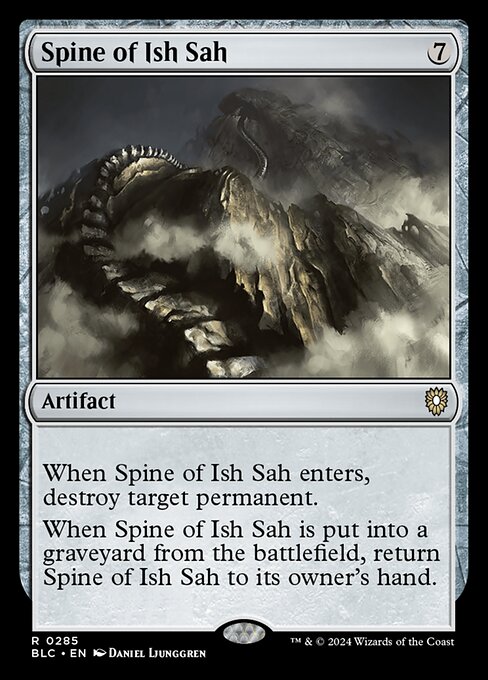 Spine of Ish Sah 285