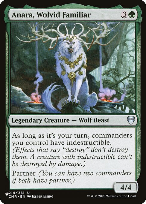 Anara, Wolvid Familiar CMR-214