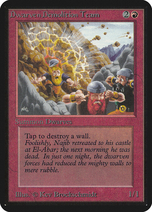 Dwarven Demolition Team 142