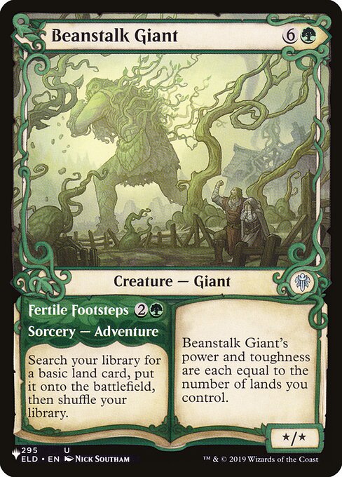 Beanstalk Giant // Fertile Footsteps ELD-295