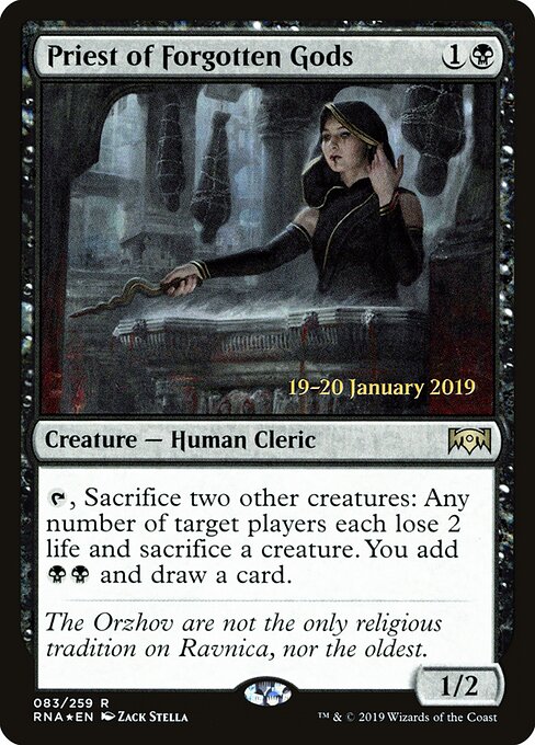 Priest of Forgotten Gods 83s