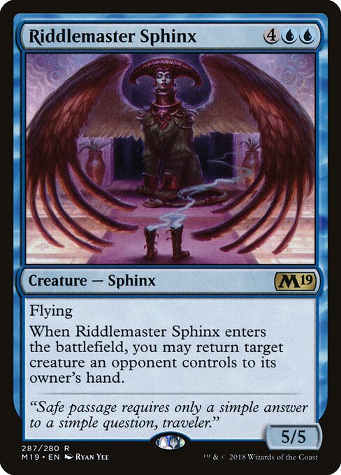 Riddlemaster Sphinx 287
