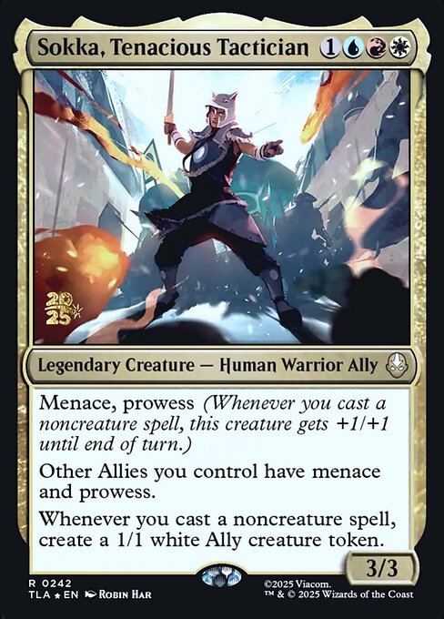 Sokka, Tenacious Tactician 242s