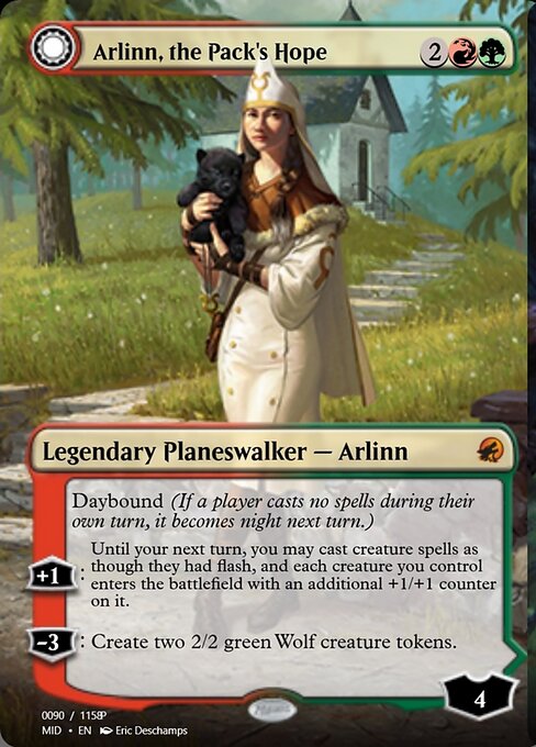 Arlinn, the Pack's Hope // Arlinn, the Moon's Fury 94060